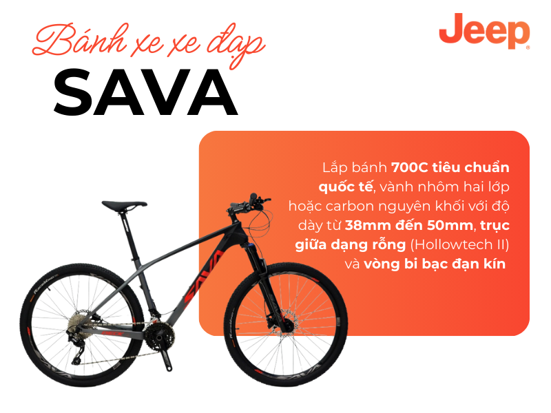 Bánh xe xe đạp Sava