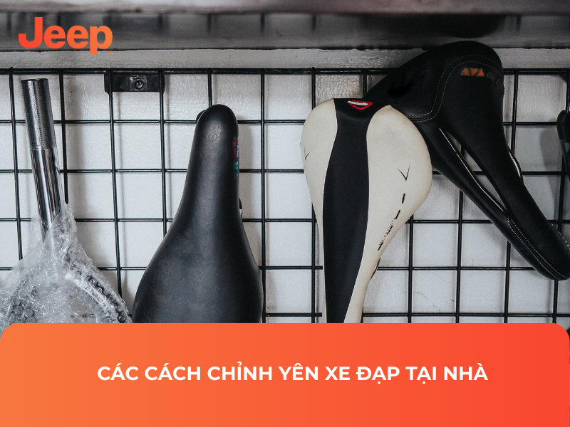 Các cách chỉnh yên xe đạp tại nhà