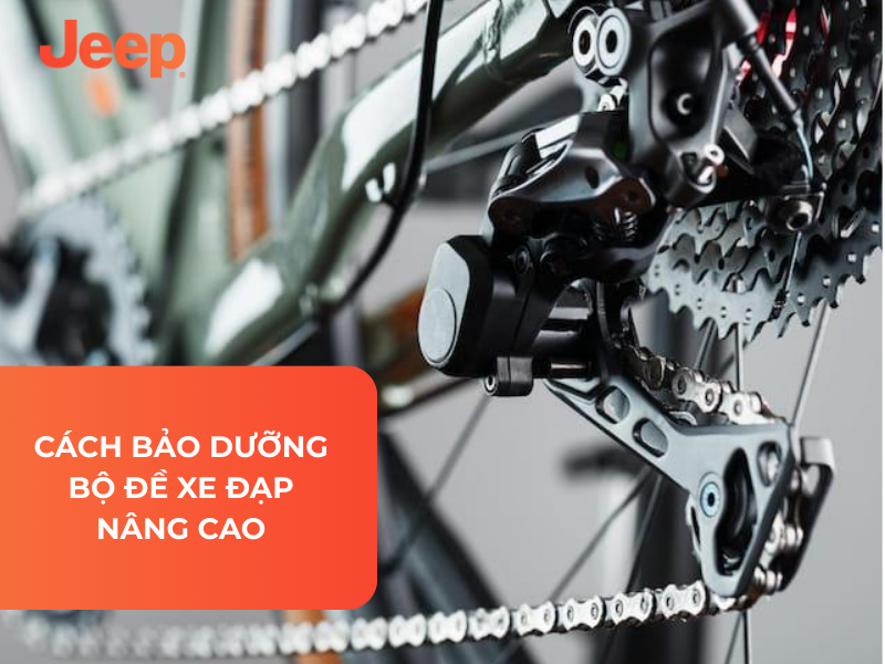 Cách bảo dưỡng bộ đề xe đạp nâng cao