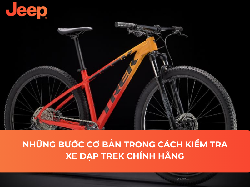 Những Bước Cơ Bản Trong Cách Kiểm Tra Xe Đạp Trek Chính Hãng
