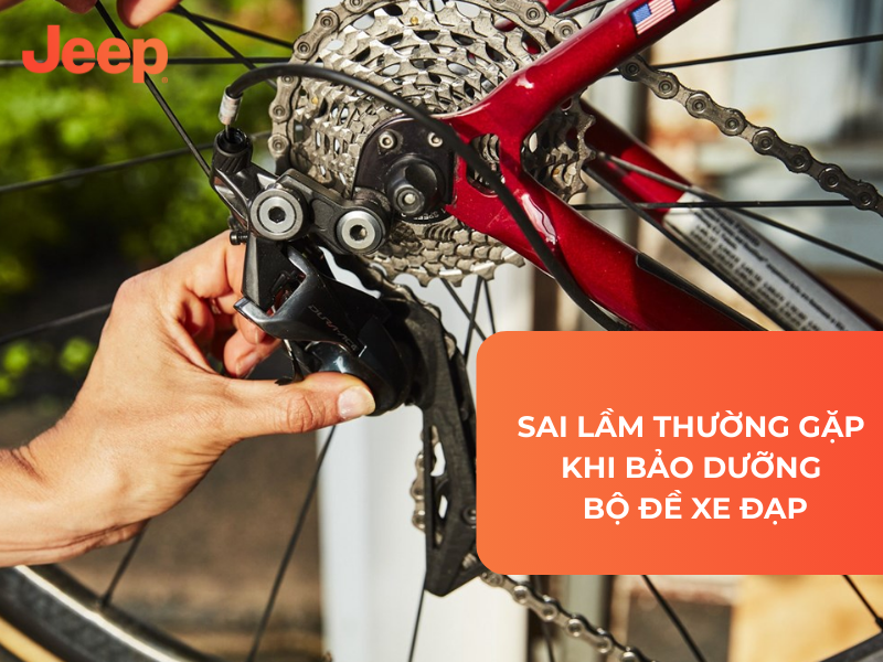 Sai Lầm Thường Gặp Khi Bảo Dưỡng Bộ Đề Xe Đạp