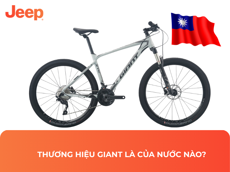 Thương hiệu Giant là của nước nào