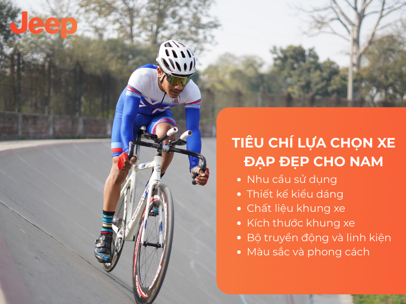Tiêu Chí Lựa Chọn Xe Đạp Đẹp Cho Nam