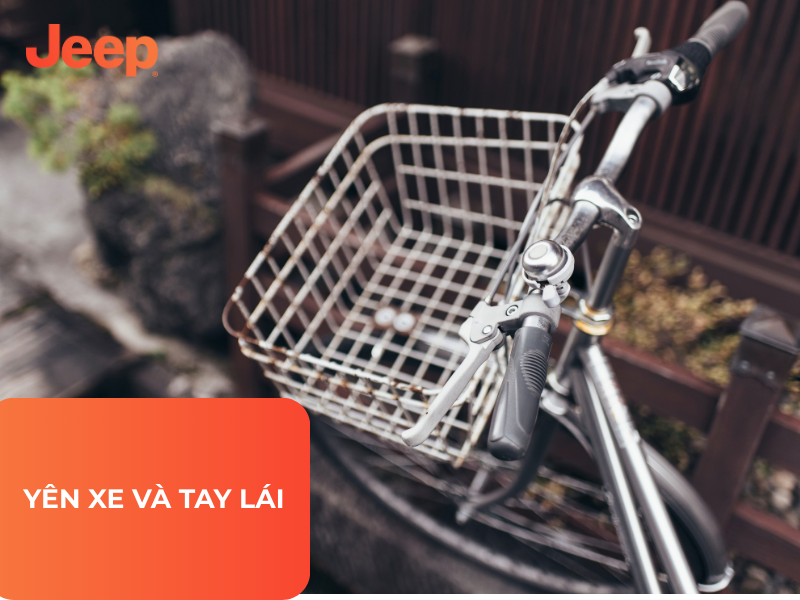 Yên xe và tay lái